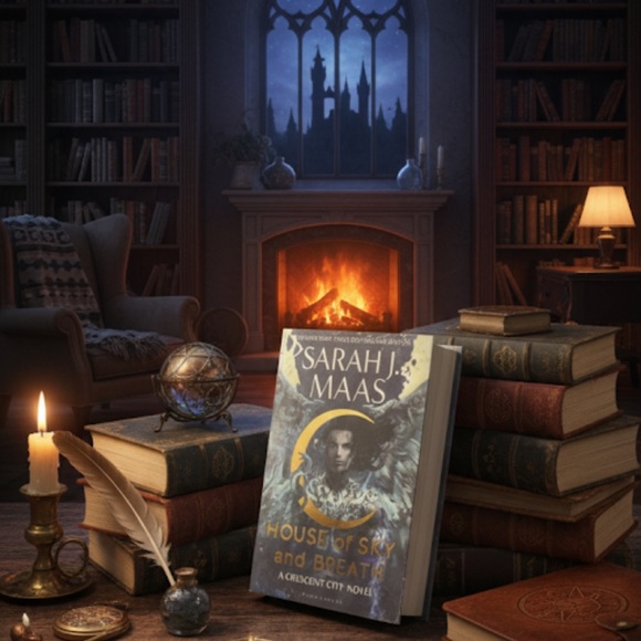 sarah maas Other - Gray and Gold Accents Coffee Table Book